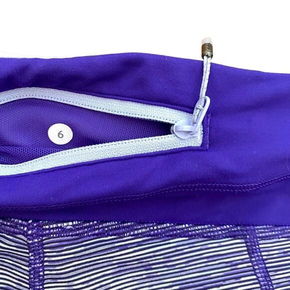 Lululemon Run Inspire Crop- Purple Space Dye - Picture 11 of 12
